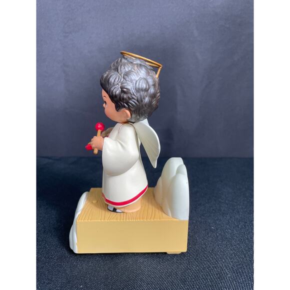 Hallmark Wireless Children's Christmas Pageant Angel Choir Band Gabriel Works - Picture 6 of 7